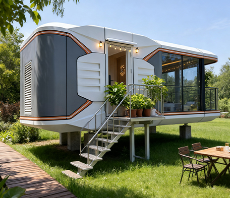 بيت كبسولة الفضاء