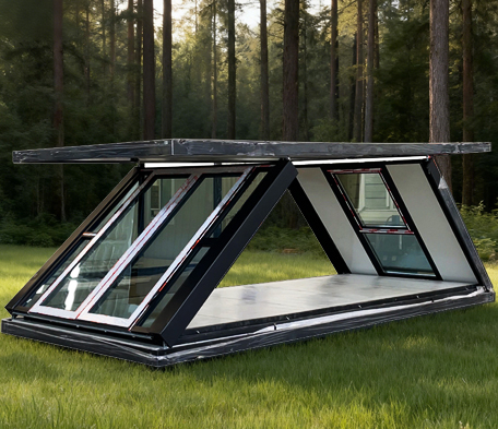 منزل حاويات قابل للطي من النوع Z